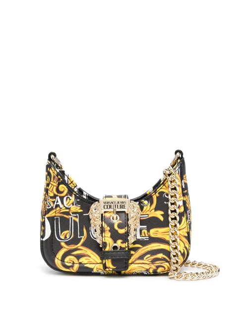 versace jeans tasche mit kette|farfetch versace jeans.